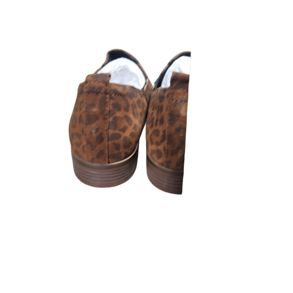 Clarks Women's Size 8 M Collection Trish Bell Studded Leopard Print Booties (853 - Picture 7 of 9